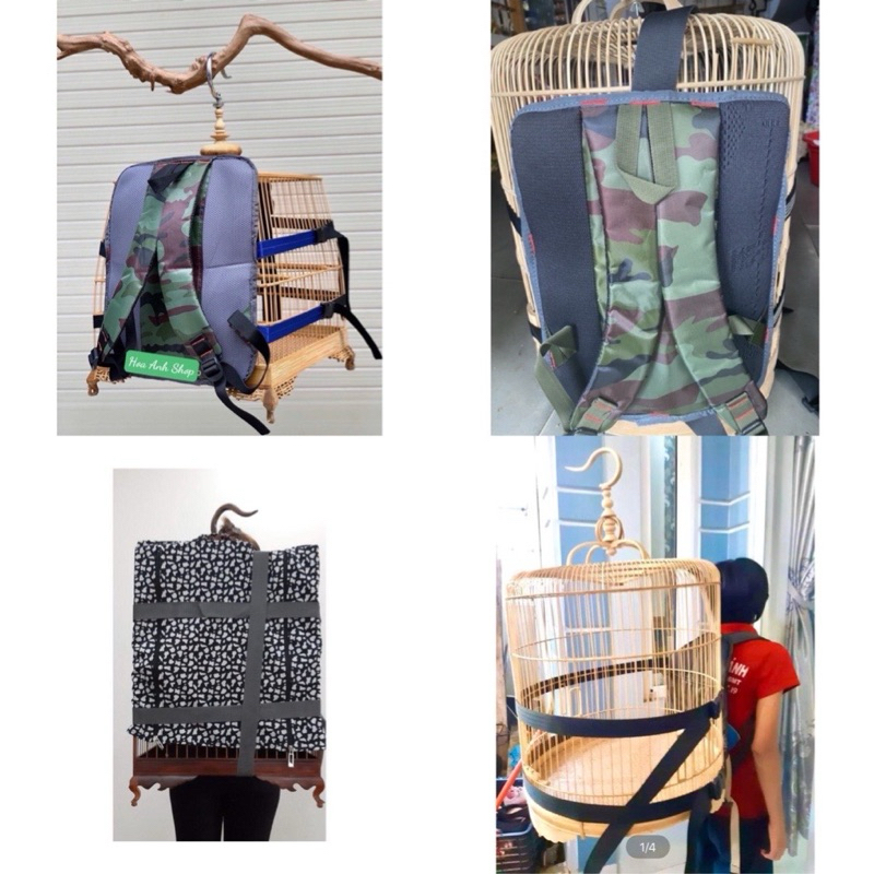 BALO ĐEO LỒNG CHIM HÚT MẬT , CHÀO MÀO , KHUYÊN - PHỤ KIỆN CAO CẤP