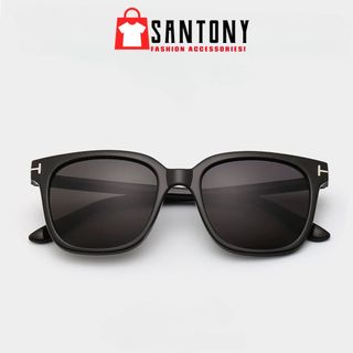 Kính Mát Tráng Gương SANTONY Gọng Nhựa Vuông Mắt Chống UV400 Nhiều Màu Sắc Thời Trang Đi Biển Cho Nam Và Nữ