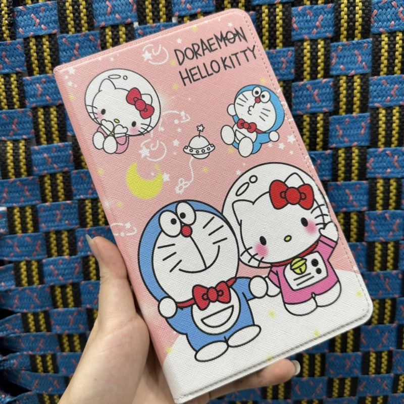 Bao da samsung Tab A8 8inch 2019 T290 T295 dẻo hình thú kitty Doremon siêu dễ thương cute hàng loại 1 bao đẹp