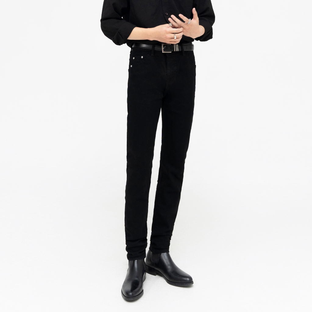 Quần Denim Jean Đen Fom Skinny Cao Cấp - Roy Design