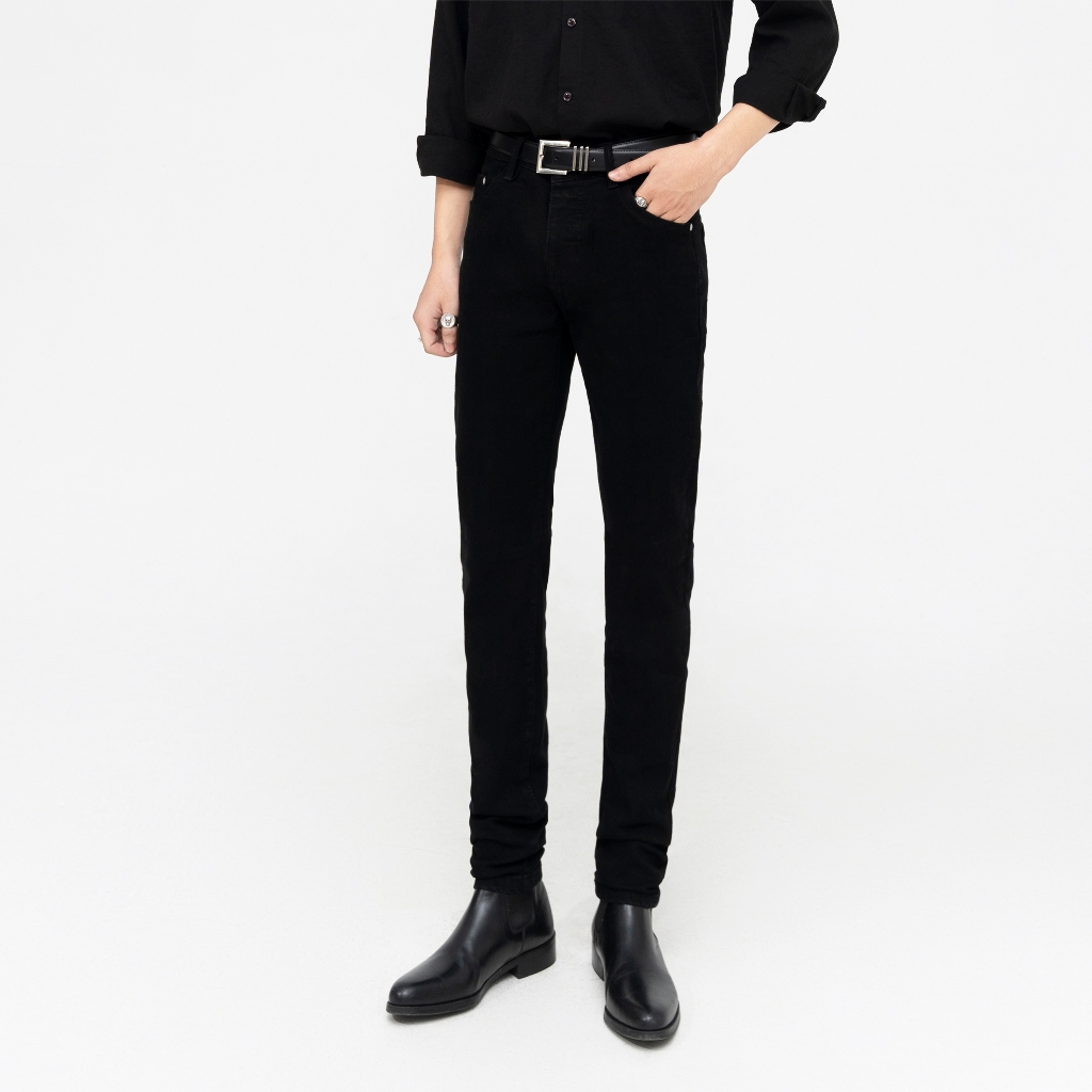 Quần Denim Jean Đen Fom Skinny Cao Cấp - Roy Design