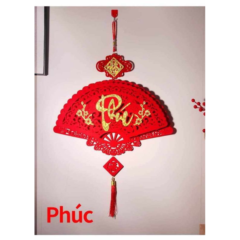 Liễng Nhung Chữ Phúc Lộc Thọ Trang Trí Tết