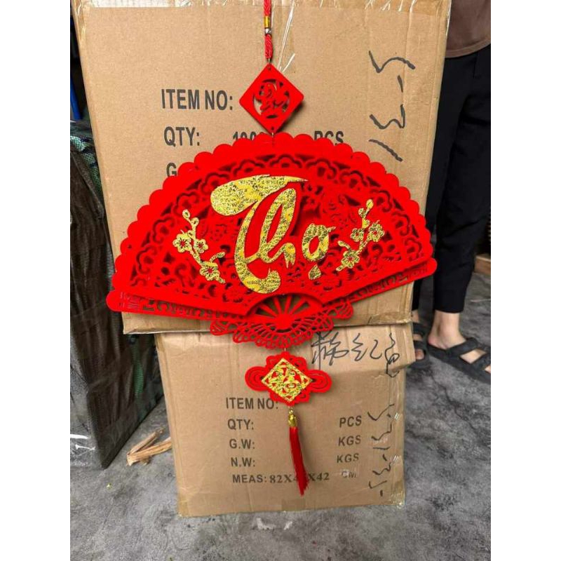 Liễng Nhung Chữ Phúc Lộc Thọ Trang Trí Tết