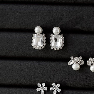 Bông tai đá mindy | anhs accessories