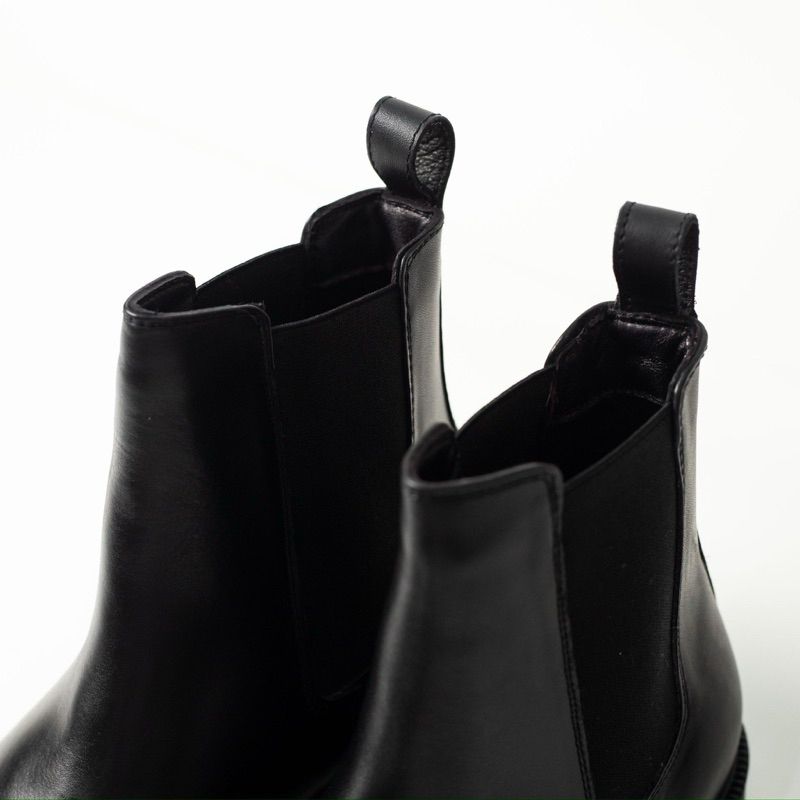 Giày Chelsea Boot FOR cao cấp da bò nguyên tấm nhập khẩu, đế cao su đúc nguyên khối chắc bền CBF02