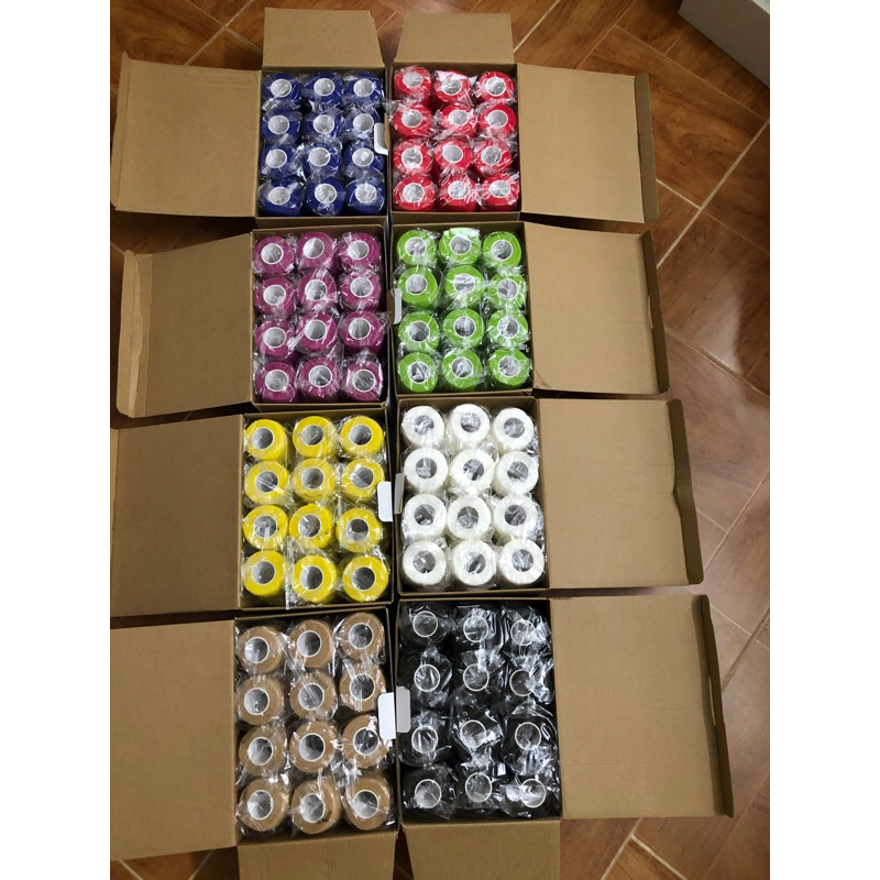 Băng Vải Cuốn Cơ Thể Thao Chống Chấn Thương Bảo Vệ Cổ Tay Cổ Chân Đầu Gối Giá Rẻ