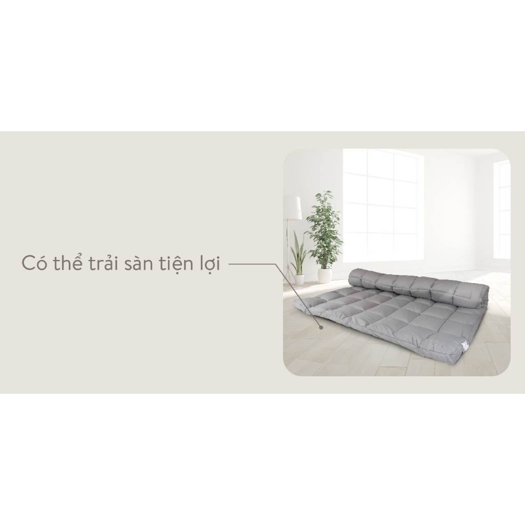 TOPPER - ĐỆM TĂNG TIỆN NGHI  EVERON LÀM MỀM ÊM ÁI CAO CẤP. - HÀNG CHÍNH HÃNG