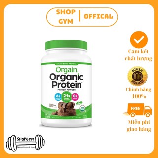 Orgain Organic Protein, 920 Gam - Vegan protein, protein thực vật hữu cơ - Shop Gym
