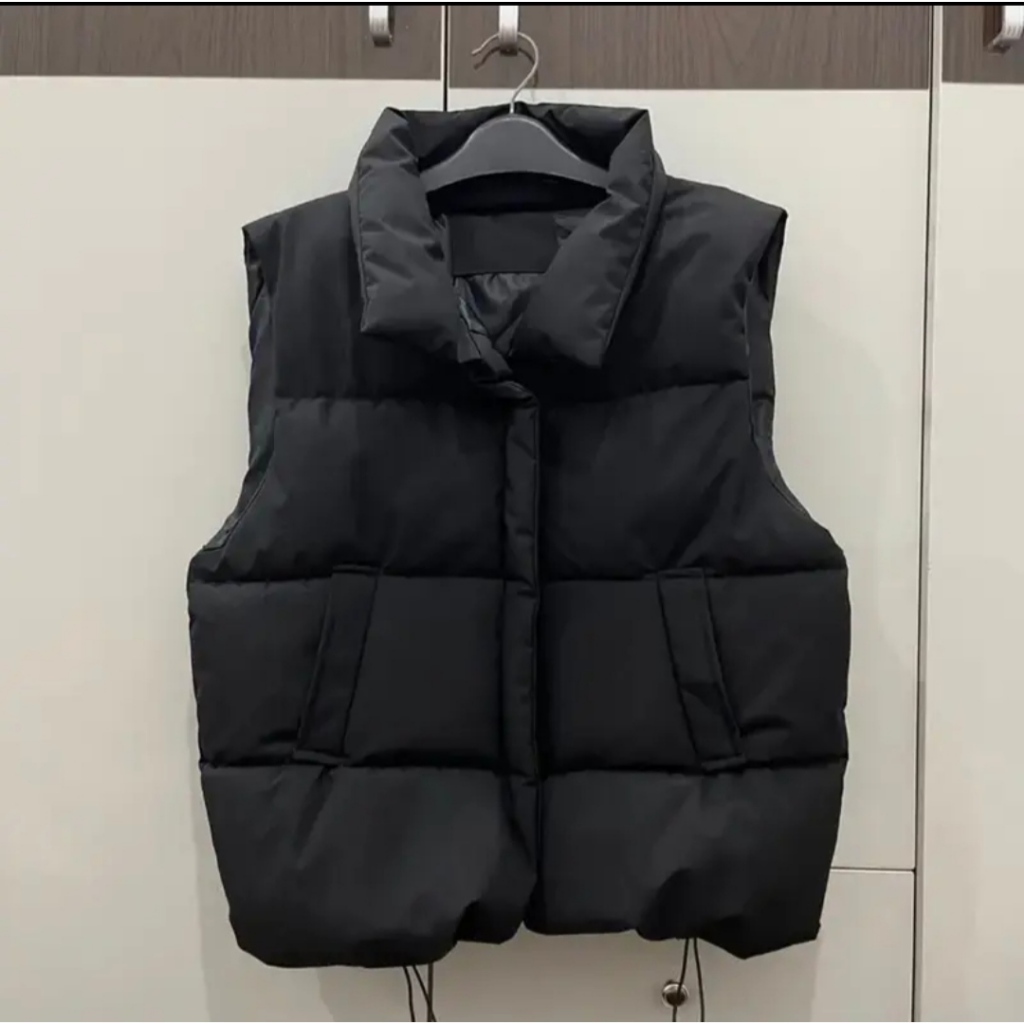 [ Hết Hàng ] Áo phao gile nữ dáng ngắn, áo khoác phao ấm áp phong cách Hàn Quốc (ảnh thật) Thương hiệu STY