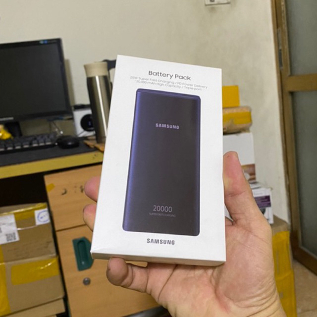 Pin sạc dự phòng Polymer 20.000 mAh Type C PD 25W Samsung EB-P5300