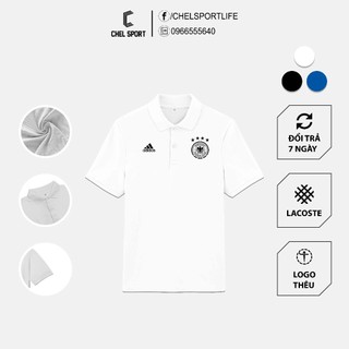 Áo polo logo thêu Đức cao cấp [ẢNH THẬT]