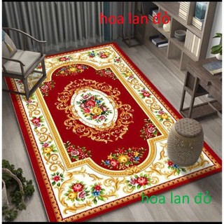 Thảm trải sàn nỉ lì Bali, Thảm trang trí phòng khách cao cấp, Thảm trải sàn 3D size 2mx3m và 1m6x2m3,