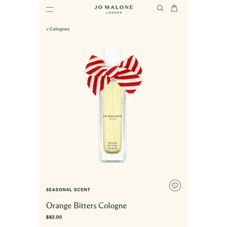 Nước hoa Jo Malone bản giới hạn Noel 2023 Orange Bitters Cologne 30ml $82