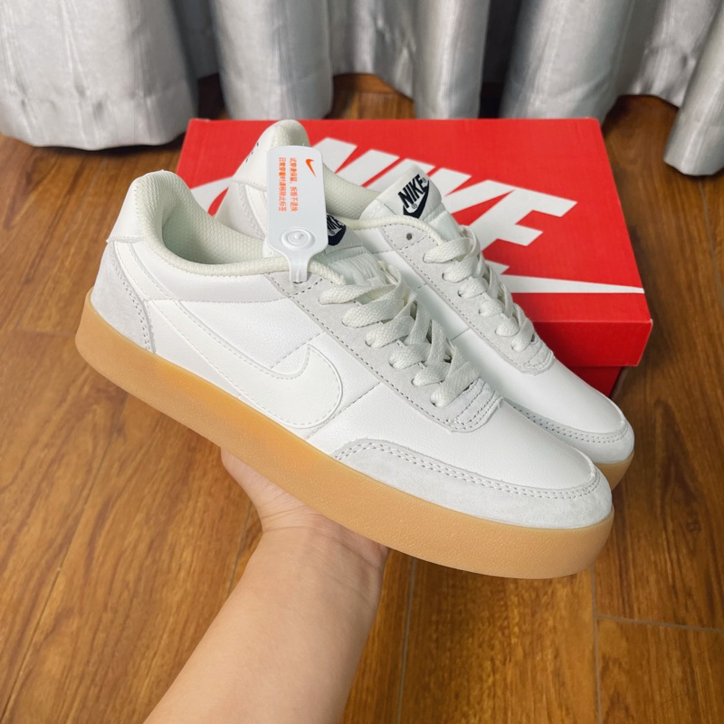 JDK STORE_Giày Sneaker Kill Short 2 Leather Sail Gum