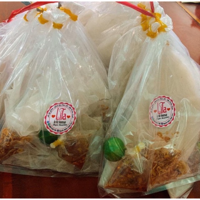 Bánh tráng phơi sương sa tế hành phi siêu ngon