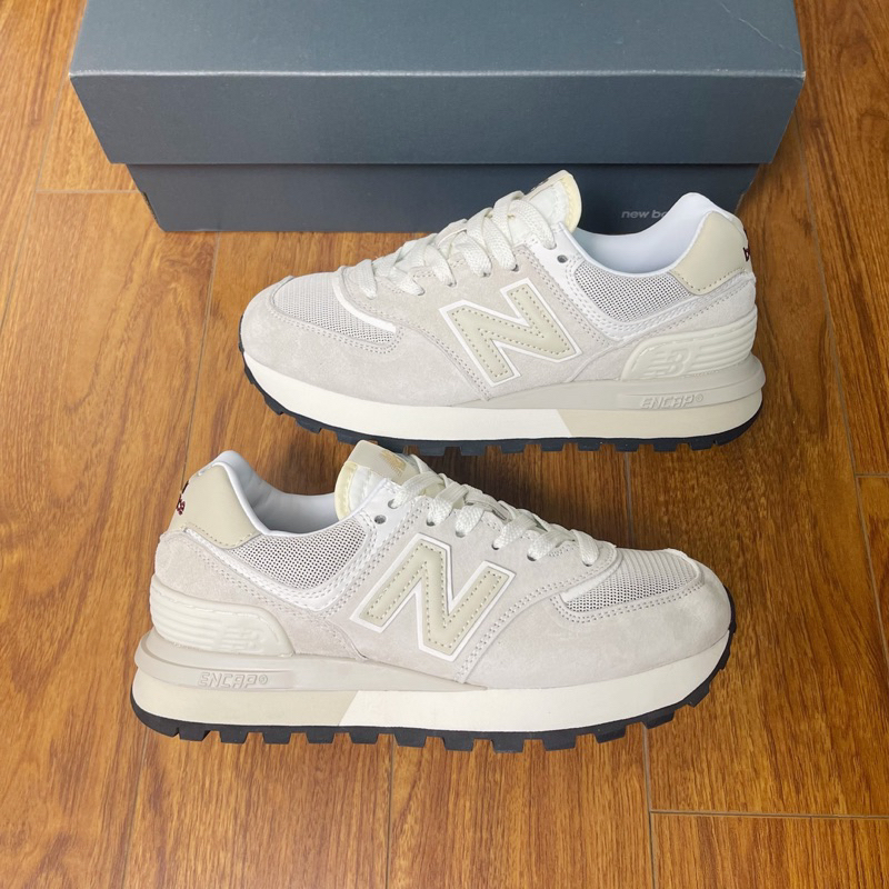 Giày Sneaker NB 574 Legacy ivory Cream Sữa