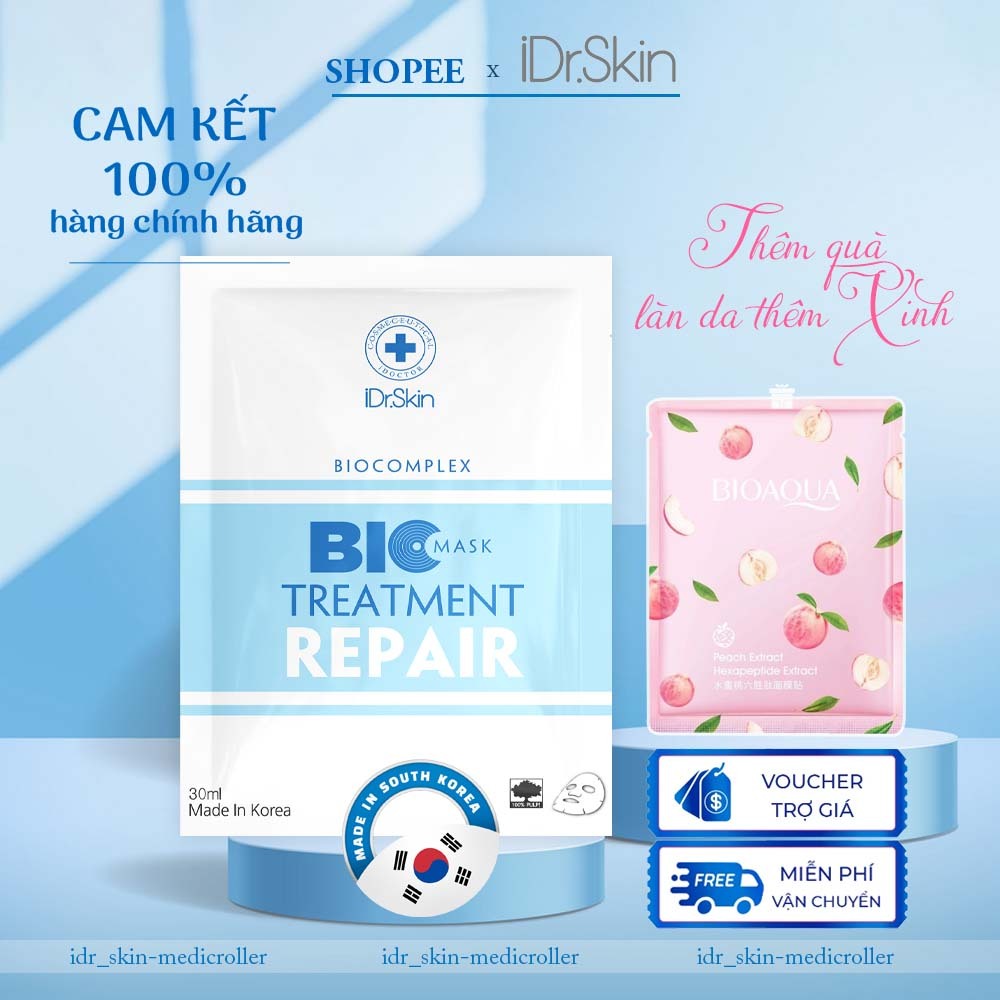 Mặt nạ sinh học cao cấp giúp phục hồi - trắng sáng IDr Skin _ Bio Mask Treatment Repair 30ml