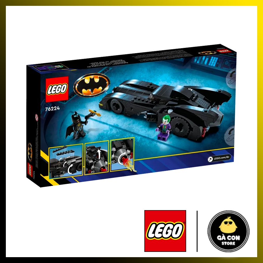 LEGO DC 76224 Batmobile: Batman vs. The Joker Chase.