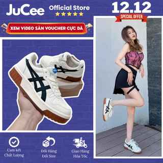 Giày asics court mz, Giày Asics Court Cream Black Gum Đế Cao Su Đúc Hàng Cao Cấp Full Box