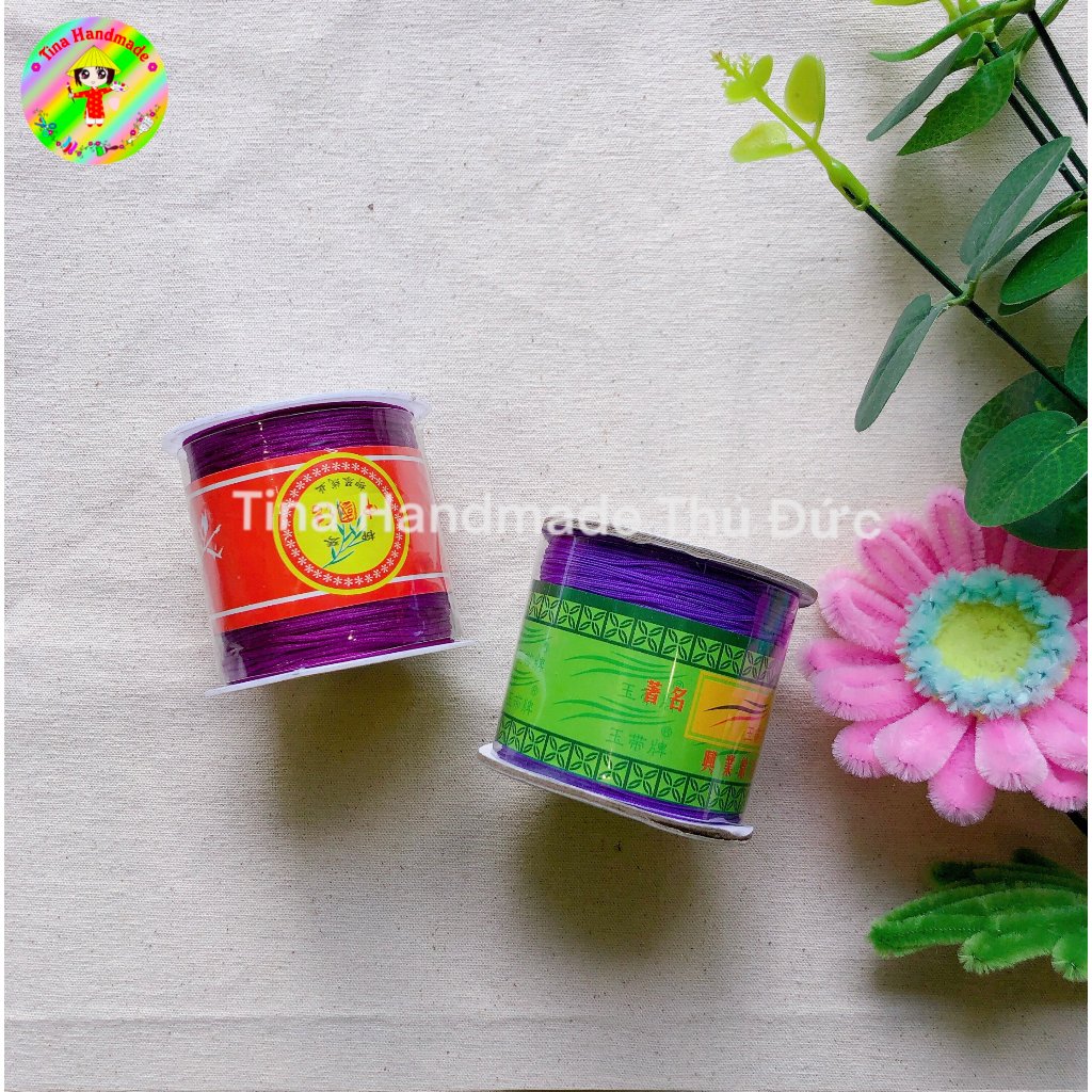 Craft string - dây tết đan vòng tay, dây chuyền - dây đan thắt thủ công - dây thắt handmade - dây nhiều màu
