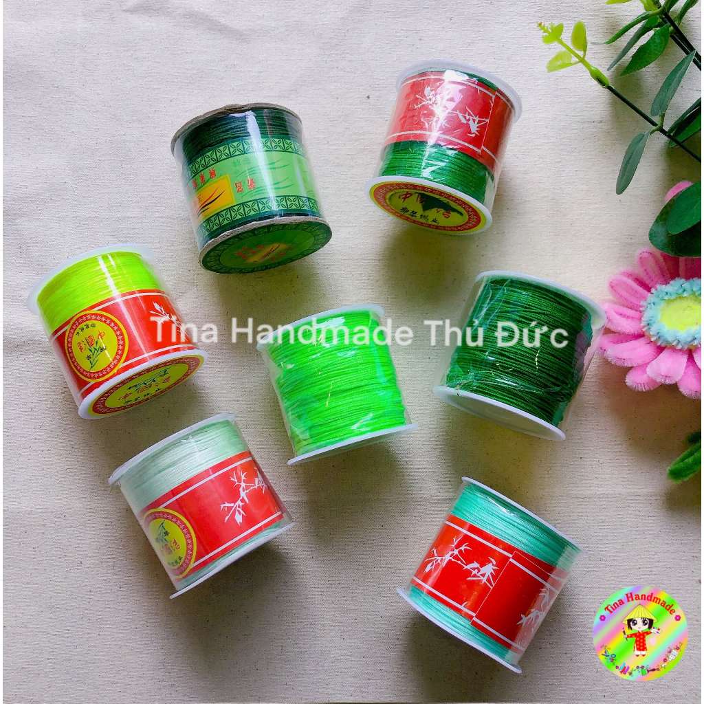 Craft string - dây tết đan vòng tay, dây chuyền - dây đan thắt thủ công - dây thắt handmade - dây nhiều màu