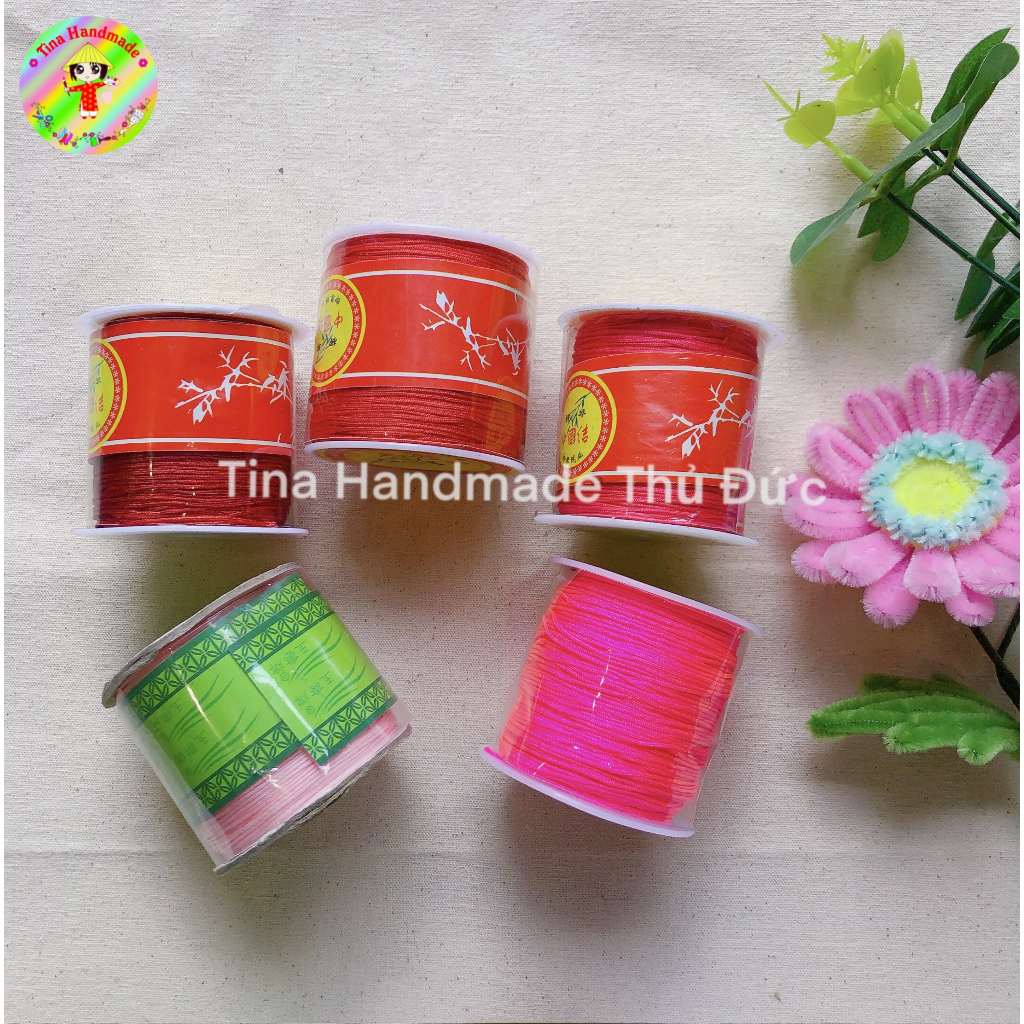Craft string - dây tết đan vòng tay, dây chuyền - dây đan thắt thủ công - dây thắt handmade - dây nhiều màu