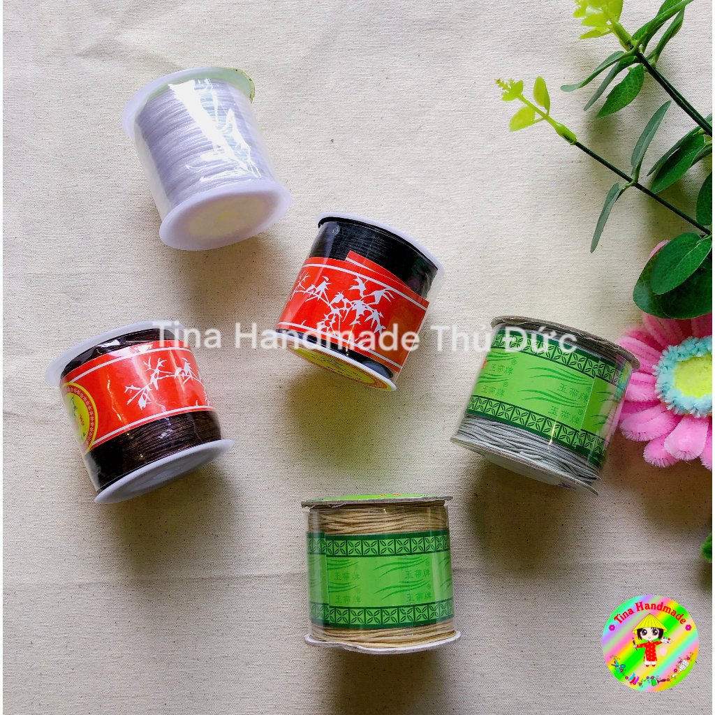 Craft string - dây tết đan vòng tay, dây chuyền - dây đan thắt thủ công - dây thắt handmade - dây nhiều màu