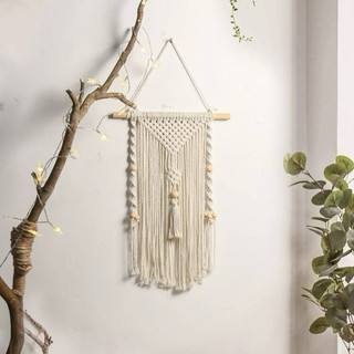 Mành Macrame size Trung Bình trang trí nhà cửa