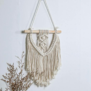 Mành Macrame size Trung Bình trang trí nhà cửa