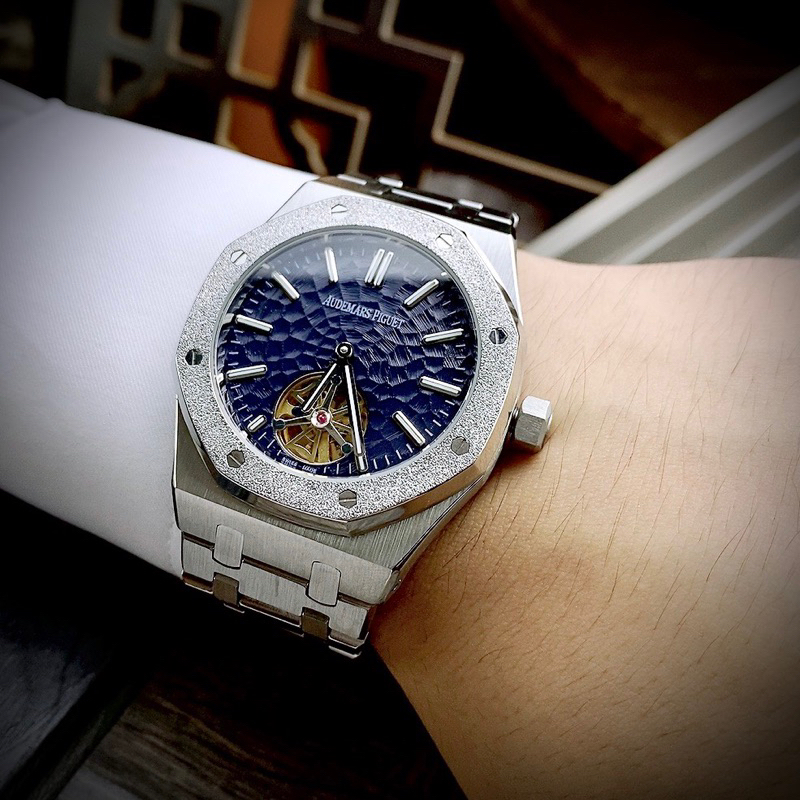 Đồng hồ nam AUDEMARS PIGUET ROYAL OAK máy cơ siz 41mm dây kim loại