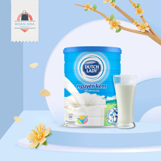 Sữa bột nguyên kem Cô Gái Hà Lan Dutch Lady | Hộp thiếc 850gr