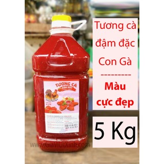 Tương cà 5kg - tương cà đậm đặc con gà vĩnh thuận - ketchup 5kg