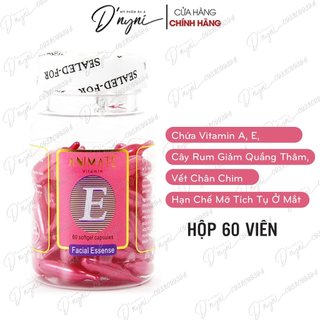 (HỘP 70 VIÊN NANG) Serum Tinh Chất Dưỡng Da VItamin E ANIMATE