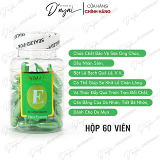 (HỘP 70 VIÊN NANG) Serum Tinh Chất Dưỡng Da VItamin E ANIMATE
