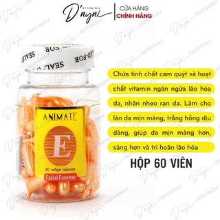 (HỘP 70 VIÊN NANG) Serum Tinh Chất Dưỡng Da VItamin E ANIMATE