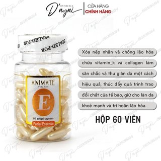(HỘP 70 VIÊN NANG) Serum Tinh Chất Dưỡng Da VItamin E ANIMATE