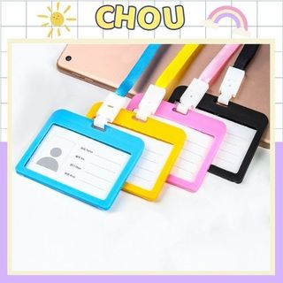 Thẻ đeo bảng tên cho nhân viên văn phòng, dây đeo thẻ học sinh sinh viên C81