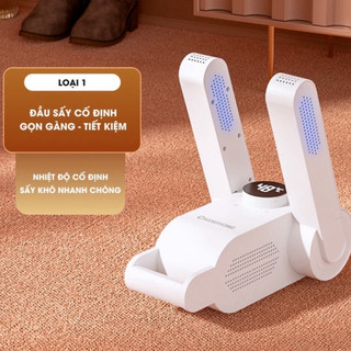 Máy sấy giày đa năng khử Khuẩn thông minh bằng tia cực tím ,khử mùi giày tất, găng tay [ Hàng Tốt ]