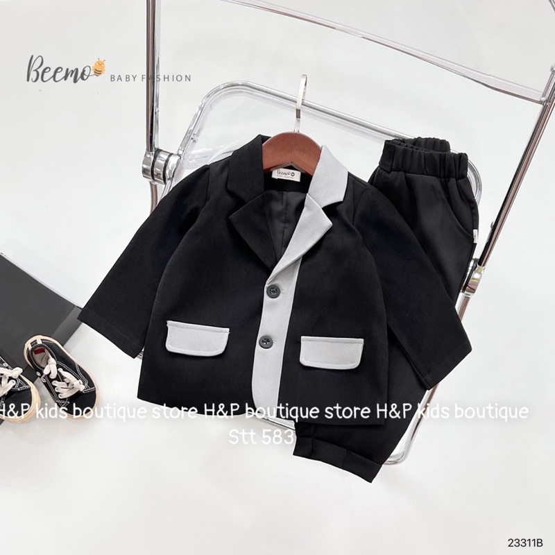 Set bộ vest thời trang cho bé trai 10-30kg