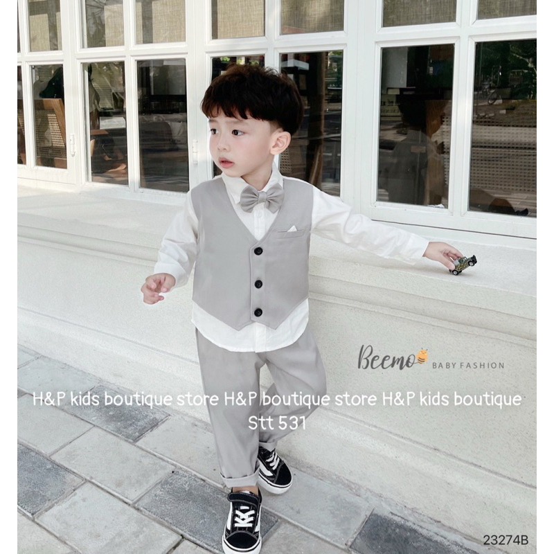 Set Bộ công tử đáng yêu cho bé trai 10-30kg