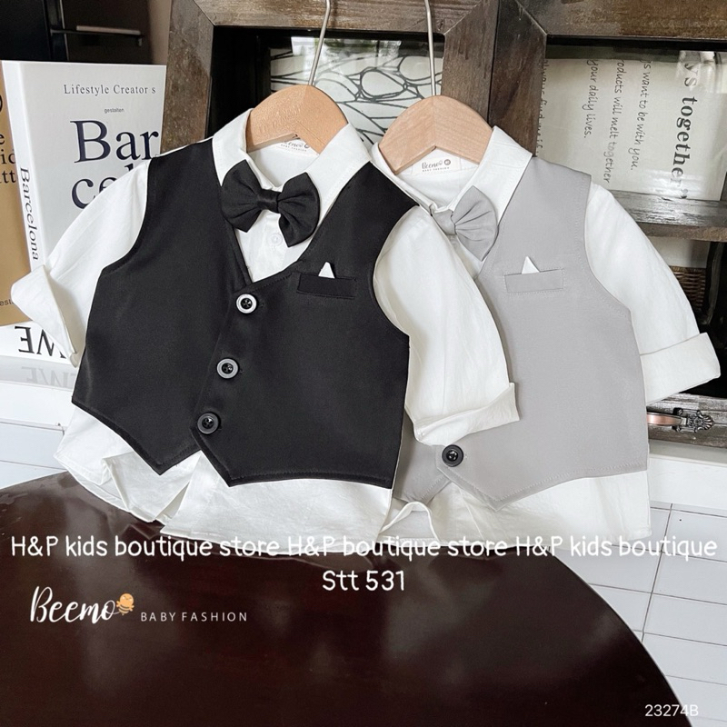 Set Bộ công tử đáng yêu cho bé trai 10-30kg