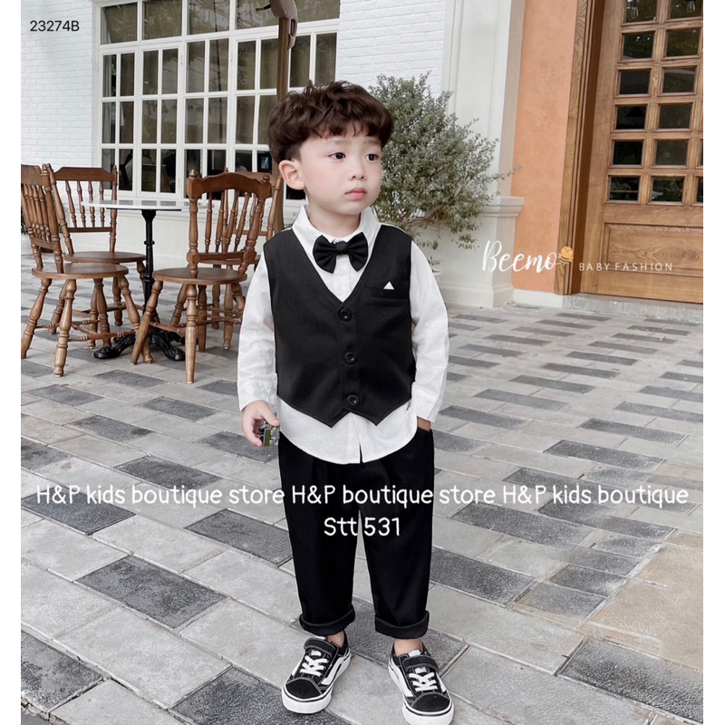 Set Bộ công tử đáng yêu cho bé trai 10-30kg