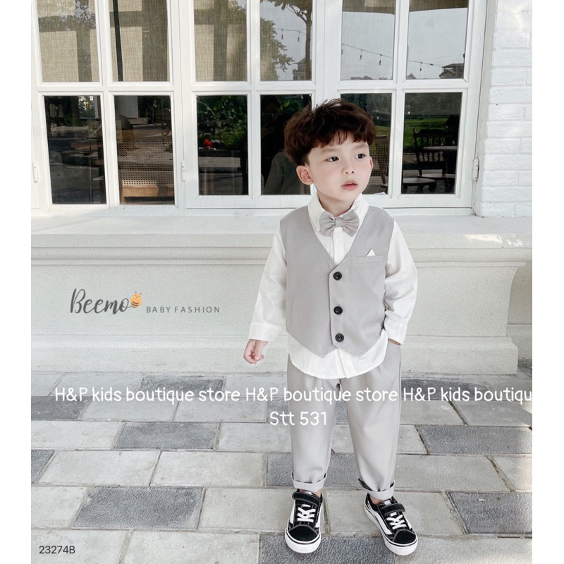 Set Bộ công tử đáng yêu cho bé trai 10-30kg