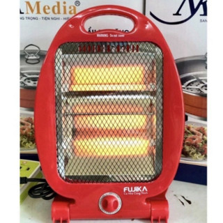  Đèn sưởi Fujika FJ-60A 2 có tấm lưới cách nhiệt an toàn, siêu bền, ốc độ làm ấm nhanh, tỏa nhiệt đều