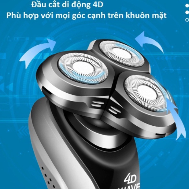 Máy cạo râu SK1588 3 in 1 thông minh, chống nước cao cấp  Hàng Chính Hãng