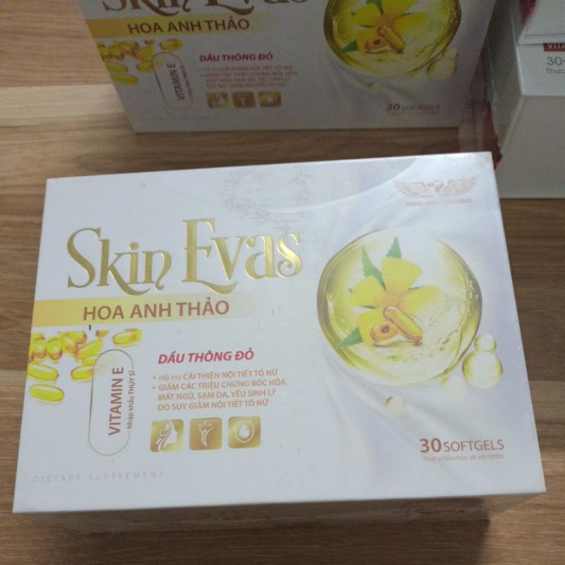 tinh dầu hoa anh thảo skin evas