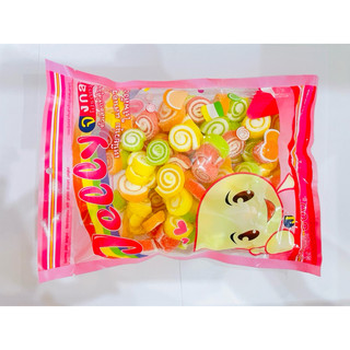 Kẹo dẻo trái cây 500g - Thái Lan (Hình xoắn đẹp)