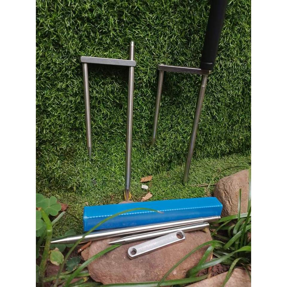 Chân ô cắm đất xịn sò siêu chắc, chân cắm ô 24cm và 30cm