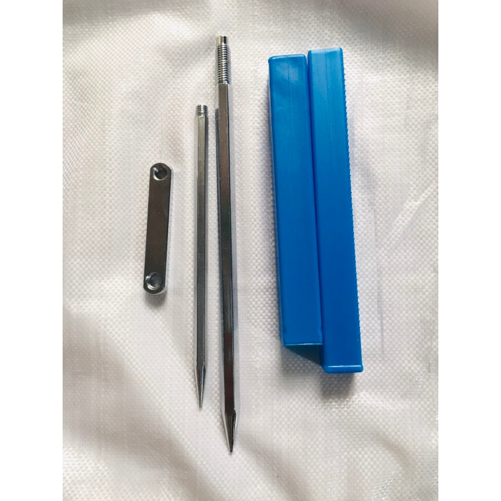 Chân ô cắm đất xịn sò siêu chắc, chân cắm ô 24cm và 30cm