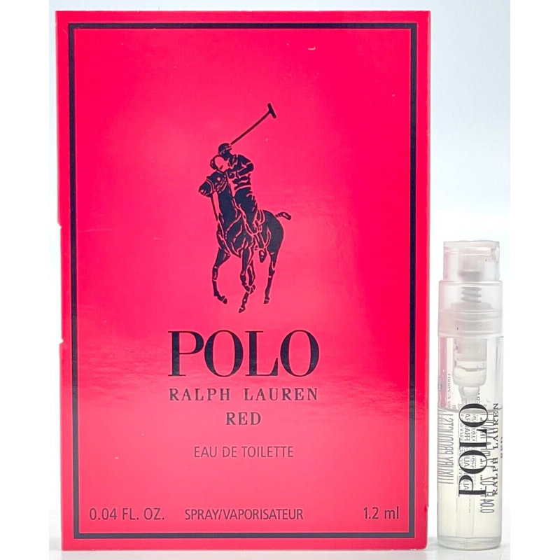 1 vial nước hoa chính hãng Polo ralph lauren red nước hoa nam tính lịch lãm mạnh mẽ
